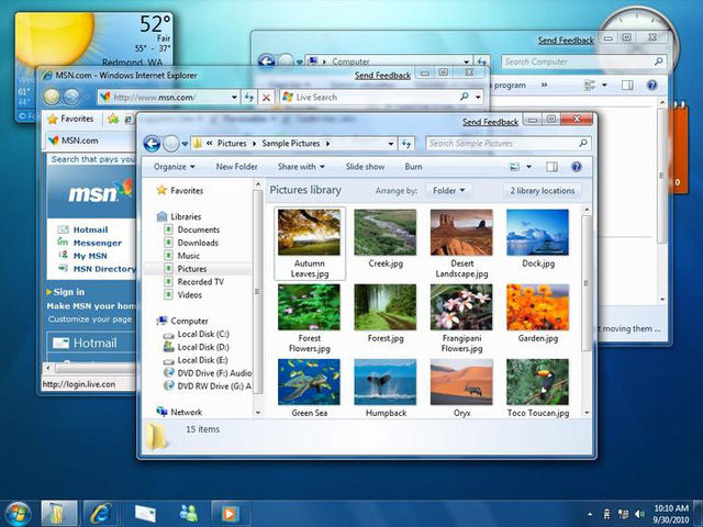 Windows 7: go on, touch it.